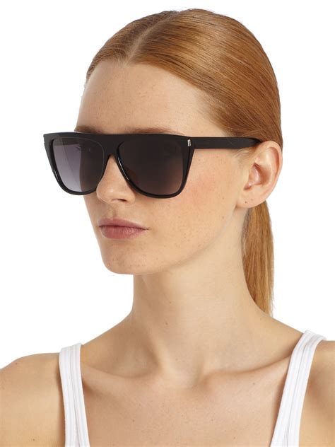 Acetate Sunglasses in Black 